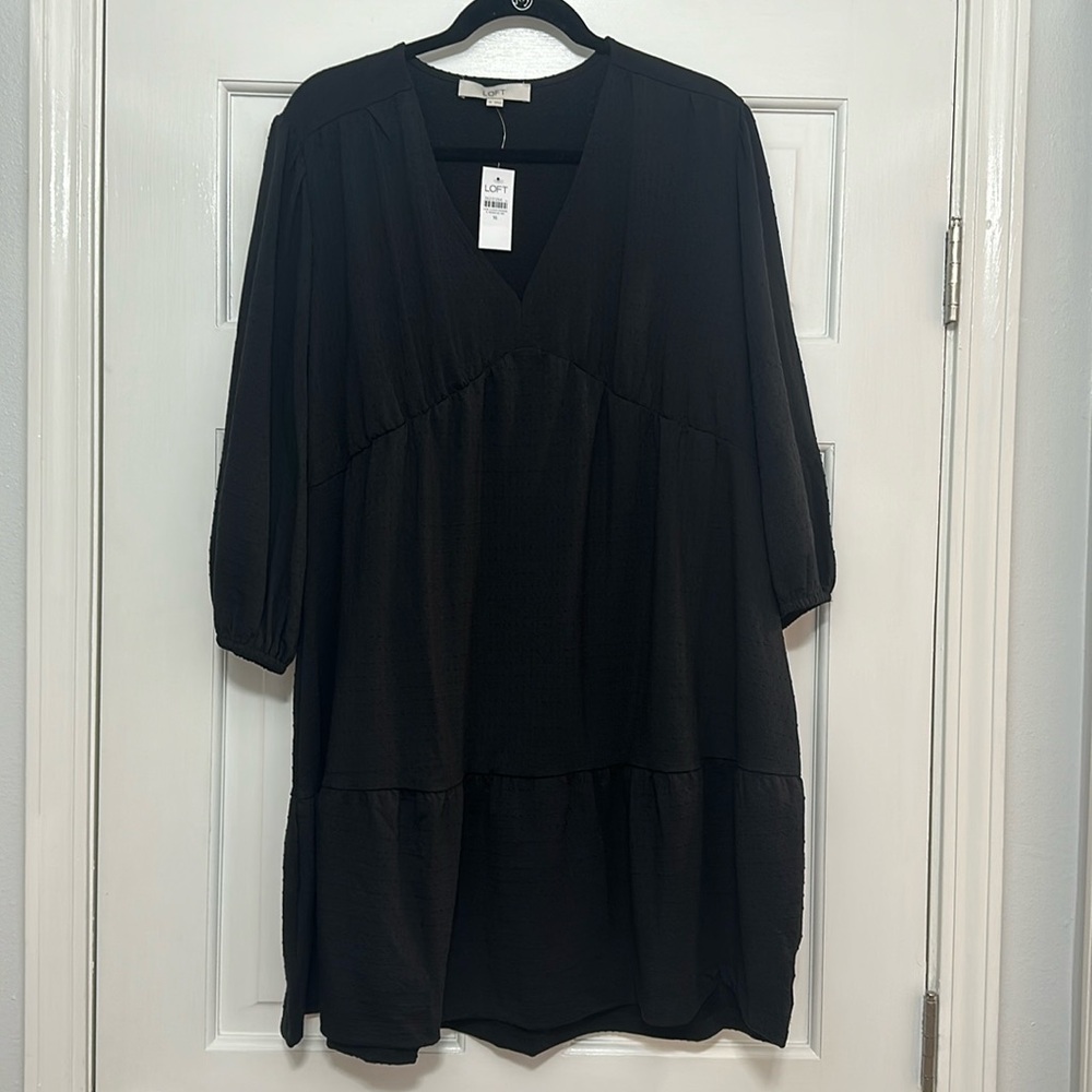 Loft Black Dress